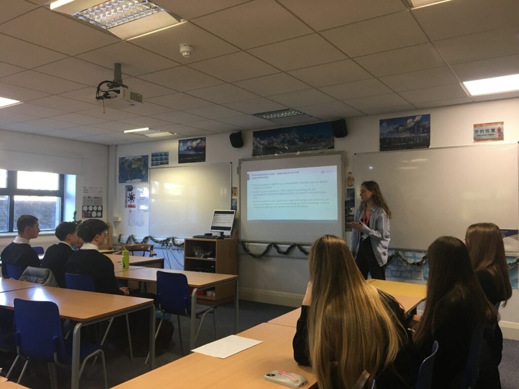 Visit from CRGS alumnus Rebecca Ramsden: Tuesday 2nd December 2025 ...